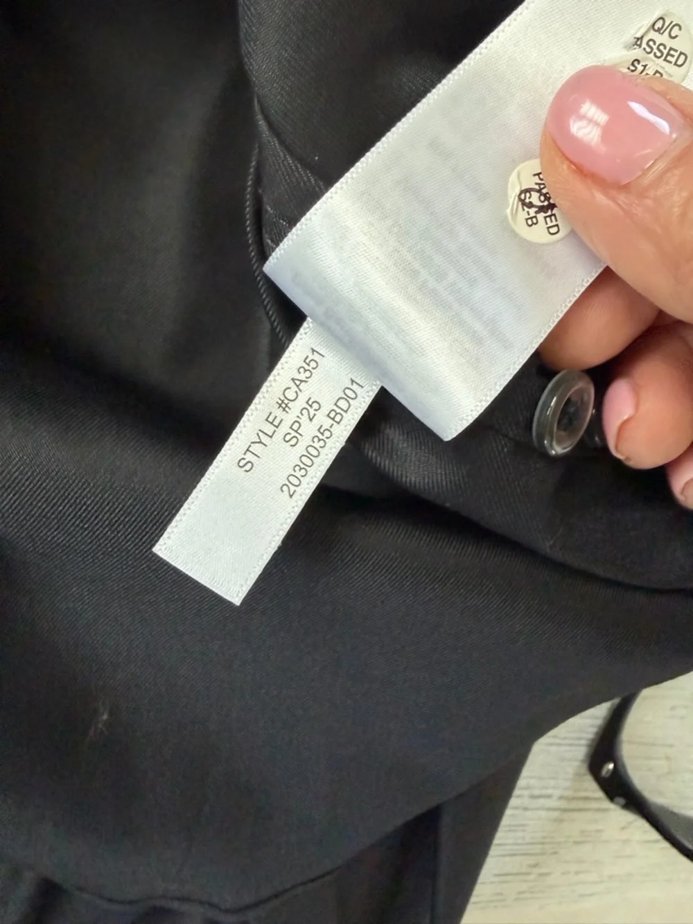J.Crew Bowery Performance Dress Shirt Slim Large Black Stretch Twill NWOT
